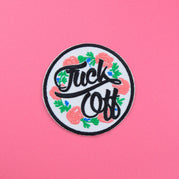 FUCK OFF FLORAL PATCH - PACK OF 6