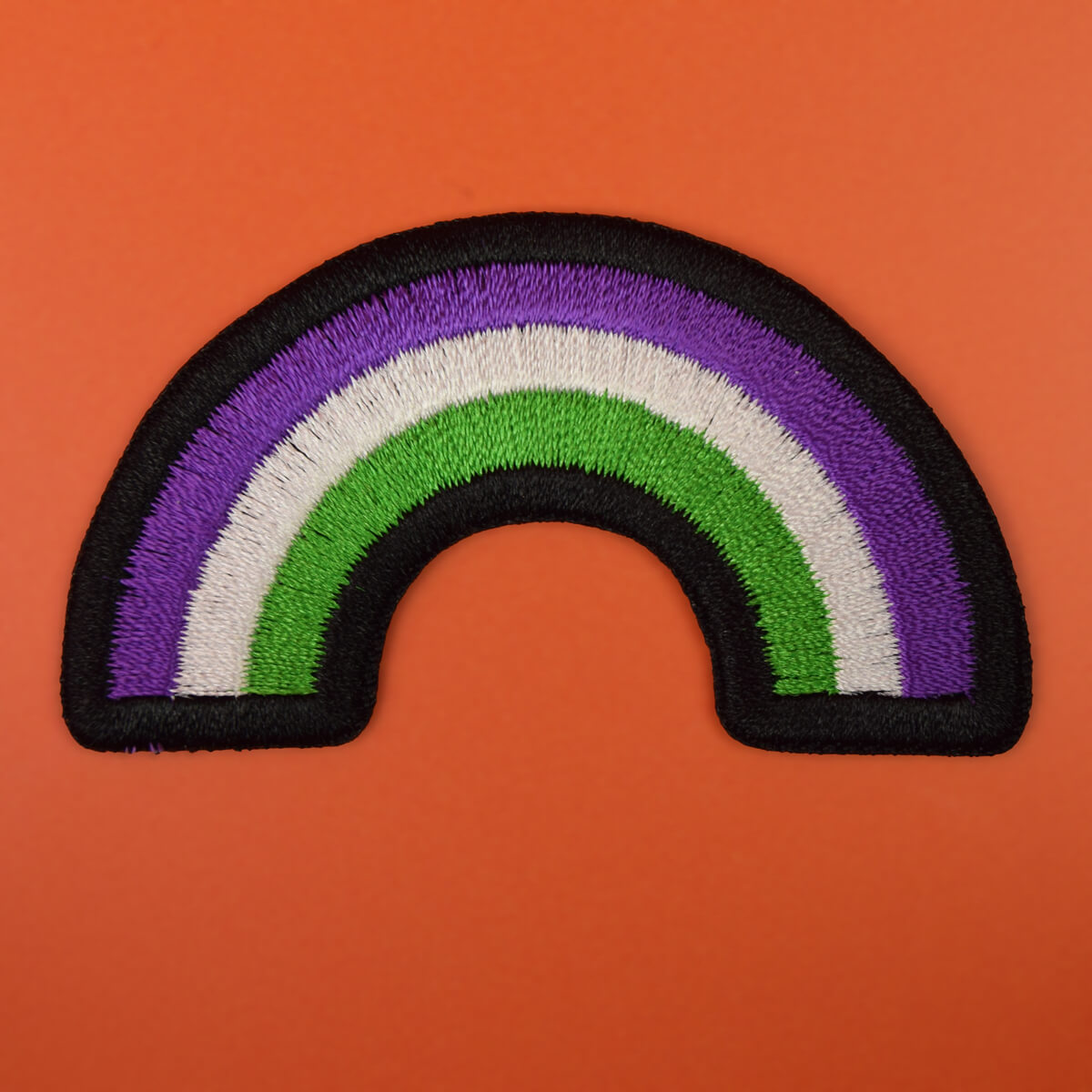 Genderqueer Rainbow Patch | Extreme Largeness Wholesale