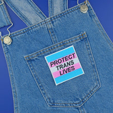 PROTECT TRANS LIVES PATCH - PACK OF 6