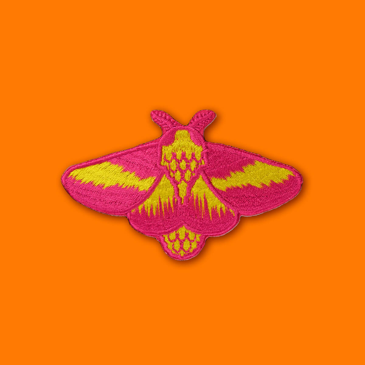 Rosy Maple Moth Patch | Extreme Largeness Wholesale