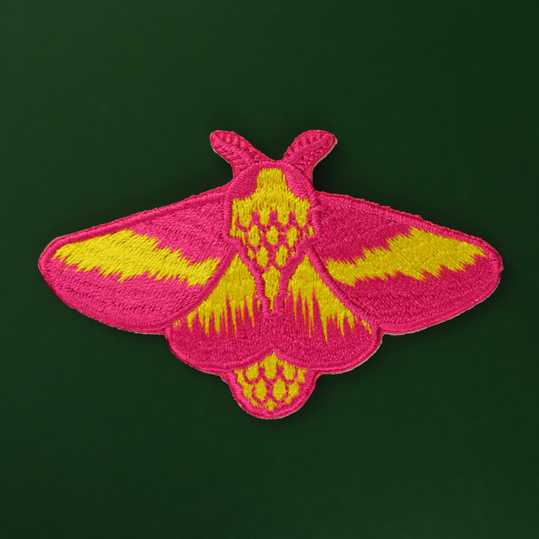 Rosy Maple Moth Patch | Extreme Largeness Wholesale