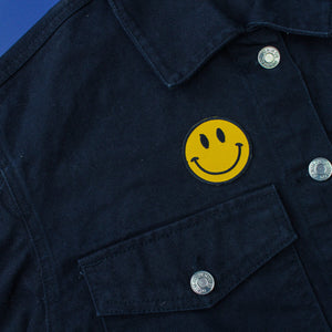SMALL SMILEY PATCH - PACK OF 6