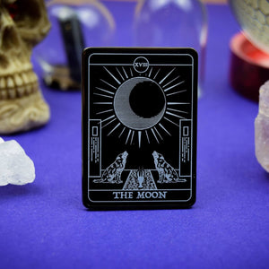 The Moon Tarot Card Enamel Pin | Extreme Largeness Wholesale