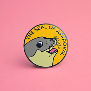 The Seal of Approval Enamel Pin | Extreme Largeness Wholesale