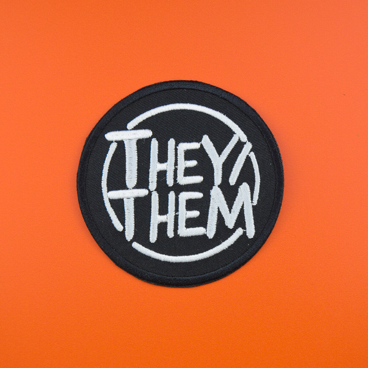 THEY/THEM CIRCLE PATCH - PACK OF 12