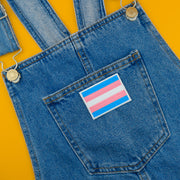 TRANS FLAG PATCH - PACK OF 12