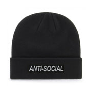 ANTI-SOCIAL BEANIE - PACK OF 3 - Extreme Largeness Wholesale
