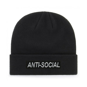 ANTI-SOCIAL BEANIE - PACK OF 3 - Extreme Largeness Wholesale