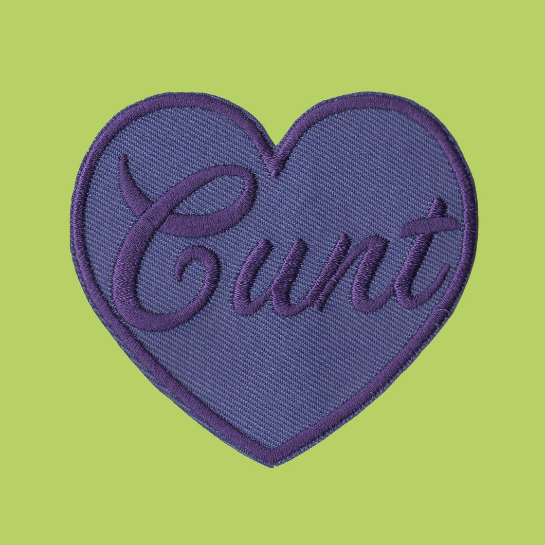CUNT HEART PATCH - PACK OF 6 - Extreme Largeness Wholesale