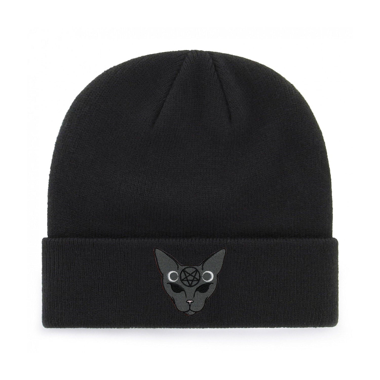 GOTHIC CAT BEANIE - PACK OF 3 - Extreme Largeness Wholesale