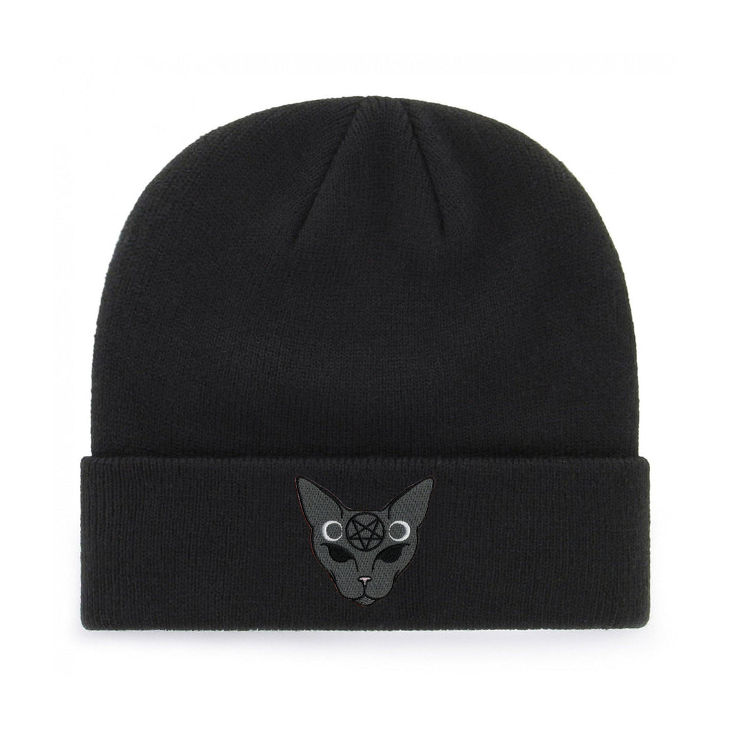 GOTHIC CAT BEANIE - PACK OF 3 - Extreme Largeness Wholesale